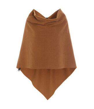 Henriette Steffensen Fleece Poncho 4026 - Rust | Henriette Steffensen