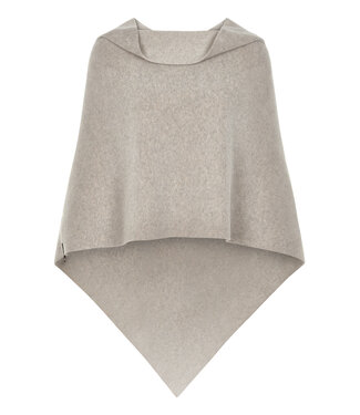 Henriette Steffensen Fleece Poncho 4026 - Sand | Henriette Steffensen