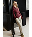 Henriette Steffensen | Fleece Wikkelvest 1009 - Bordeaux