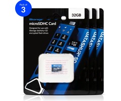 Istorage iStorage MicroSD Card - 3 Pack