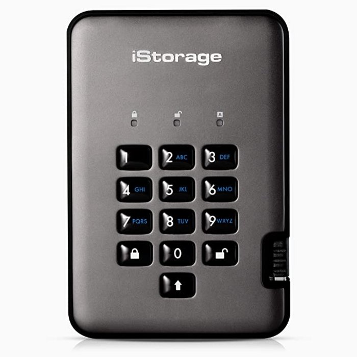 Istorage diskAshur Pro2 HDD  256-bit - Classified - Graphite