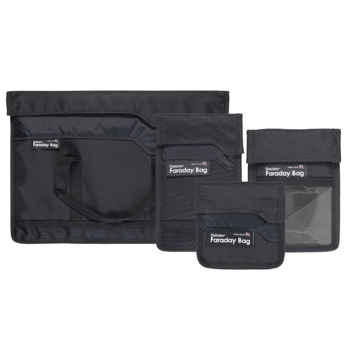 Disklabs Disklabs 4-delige Faraday bag set