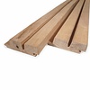 Eiken dubbele rhombus - 28x115 mm - geschaafd - dubbel rhombus rabat - eikenhout AD 20-25%