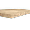 Eiken blad - op maat - rustiek eikenhout - 4 cm dik (1 laag) - Massief eiken paneel 8-12% KD - voor binnen Eiken blad - op maat - rustiek eikenhout - 4 cm dik (1 laag) - Massief eiken paneel 8-12% KD - voor binnen