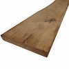 Plank voor binnen / beschut buiten - 28x185 mm - gerookt - plank voor binnen / beschut buiten - oud eikenhout AD 20-25%