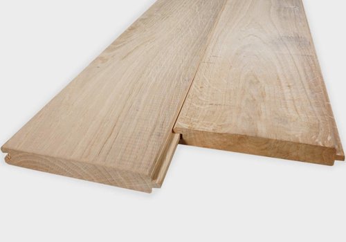 Gedroogd (KD) eiken rabat - speciaal voor binnen & 'beschut buiten' - van HOUTvakman.be, de online eikenhout specialist - Topcollectie eiken voor binnen! 