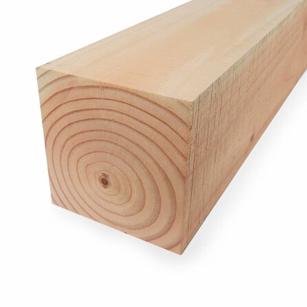 Douglas balk - 250x250 mm - ruw / fijnbezaagd - balk voor buiten - douglashout AD 20-25%