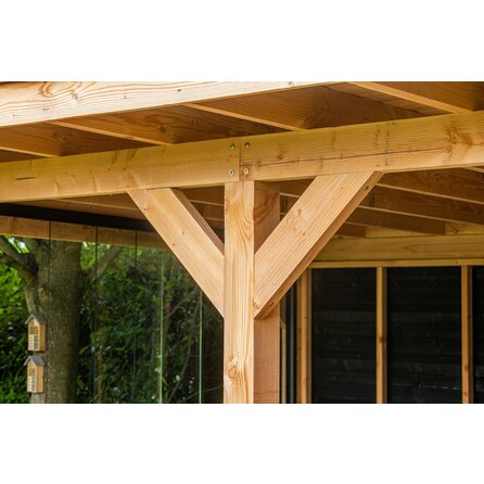 Douglas balk - 70x250 mm - ruw / fijnbezaagd - balk voor buiten - douglashout AD 20-25%