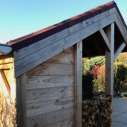 Douglas blokhutprofiel - 28x132 mm - geschaafd - blokhut plank - douglashout KD 18-20% Douglas blokhutprofiel - 28x132 mm - geschaafd - blokhut plank - douglashout KD 18-20%