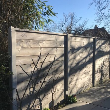 Douglas planchet - 18x130 mm - geschaafd - tand en groef plank - douglashout KD 18-20%