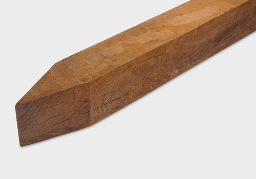 Hardhout puntpalen bij HOUTvakman.be - Altijd de juiste (tuin)paal met punt van hardhout - ideaal voor directe plaatsing in de grond - azobe & angelim vermelho!