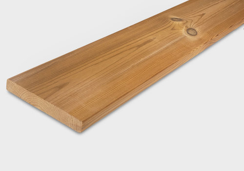 Thermowood plank geschaafd bij HOUTvakman.be - alle geschaafde houten planken van thermo wood - duurzaam, stabiel & milieubewust! Voordelig & snel in huis! 