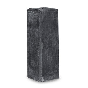 Betonpoer 22x22 cm - 40 cm hoog - antraciet - M20