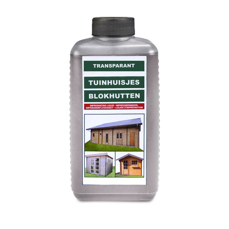 Kleurloos impregneermiddel - 0,75 en 2,5 L - impregnatie hout - transparant Kleurloos impregneermiddel - 0,75 en 2,5 L - impregnatie hout - transparant
