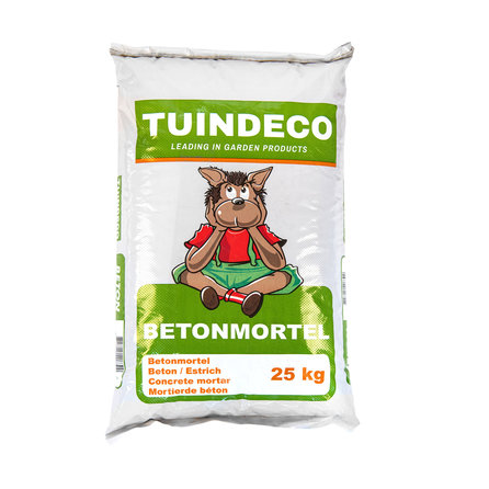 Kant-en-klare beton mortel - 25 kg - alleen water toevoegen