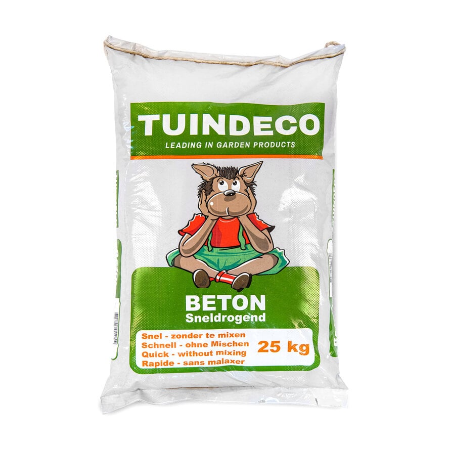 Snelbeton - 25 kg - sneldrogende beton mortel Snelbeton - 25 kg - sneldrogende beton mortel