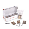 BFIX Border clips - B-Fix eindclips inox / RVS - rand clips - onzichtbare randmontage - 50 stuks
