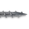 Universele houtschroeven - blauw/wit verzinkt - 4 mm - gegalvaniseerde houtvijzen - Torx 20 - deeldraad - met boorpunt - 200 stuks