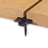 BFIX clips - B-Fix Connect Black clips - montageclips INOX zwart gecoat - onzichtbare montage - 50 stuks