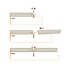 BFIX clips - B-Fix Connect clips inox - montageclips inox / RVS - onzichtbare montage - 50 stuks