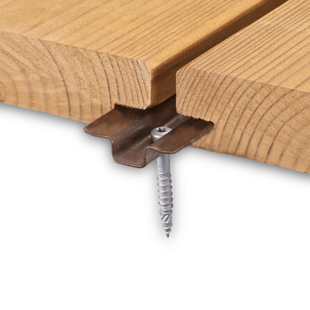BFIX clips - B-Fix Connect clips inox - montageclips inox / RVS - onzichtbare montage - 50 stuks