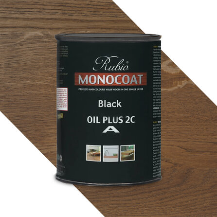 Rubio Monocoat olie - A-component - in kleur - geschikt voor binnen - 1 liter Rubio Monocoat olie - A-component - in kleur - geschikt voor binnen - 1 liter