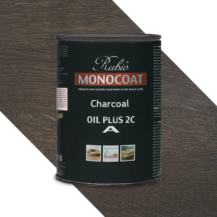 Rubio Monocoat olie - A-component - in kleur - geschikt voor binnen - 1 liter Rubio Monocoat olie - A-component - in kleur - geschikt voor binnen - 1 liter