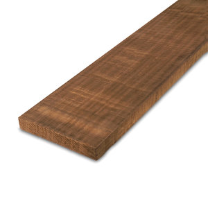 Ayous thermowood plank - 26x155 mm - ruw - KD
