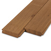 Ayous thermowood planchet - 21x135 mm - geschaafd - tand en groef plank - thermo ayous hout KD 8-12%