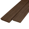 Essen thermowood rhombus - 21x140 mm - geschaafd - rhombusprofiel - thermo essenhout KD 8-12%