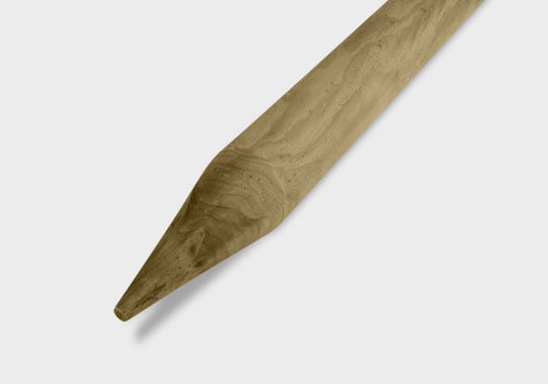 Grenen puntpalen bij HOUTvakman.be - Alle palen & balken met punt van geïmpregneerd grenenhout - vierkant & rond - Voordelig online & snel in huis! 