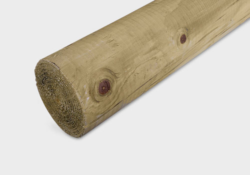 Alle ronde grenen palen van HOUTvakman.be - Altijd de juiste (punt)paal rond van geïmpregneerd grenenhout voor buiten - Voordelig online & snel in huis! 