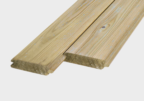 Grenenhout dakbeschot bij HOUTvakman.be, dé online tuinhout specialist! Gerichte collectie grenen rabat voor het dak - Geïmpregneerd & thermisch gemodificeerd! 