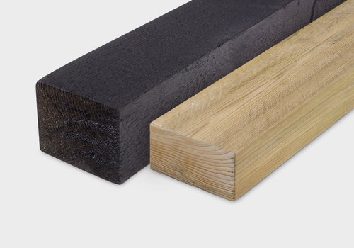 Alle houten balken & palen - onderverdeeld per behandeling - van HOUTvakman.be - onbehandeld, geïmpregneerd, gebeitst & gegrond - Voordelig online! 