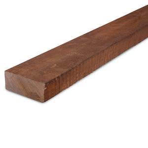 Angelim vermelho balk - 80x150 mm - ruw - AD