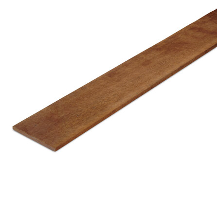 Angelim vermelho plank - 10x100 mm - ruw / fijnbezaagd - plank voor buiten - angelim vermelho hardhout AD 20-25%