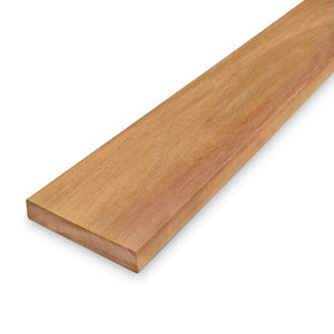 Garapa plank - 25x145 mm - geschaafd - KD
