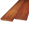 Padouk B-fix classic rabat- & terrasplank - 21x140 mm - geschaafd - B-fix vlonderplank - padoek hardhout AD 20-25%