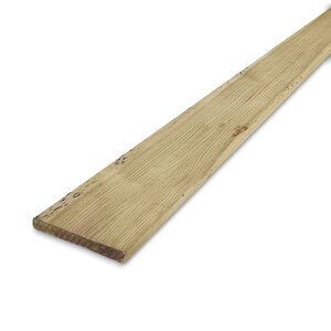 Geïmpregneerd grenen lat - 28x70 mm - geschaafd - KD
