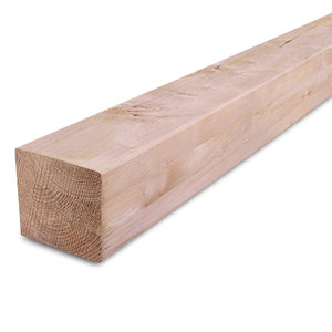 Red class wood balk - 200x200 mm - geschaafd - KD