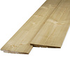 Geïmpregneerd vuren Zweeds rabat - 10-24x179 mm - zichtzijde ruw / fijnbezaagd - zweedsrabat - gedrenkt vurenhout KD 18-20%