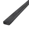Zwart vuren ventilatielat - 28x45 mm - geschaafd - ventilatielat afgeschuind - zwart gebeitst vurenhout KD 18-20%