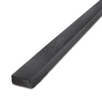Zwart vuren ventilatielat - 28x45 mm - geschaafd - KD