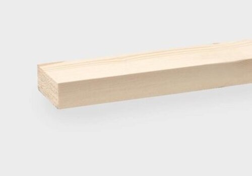 Onbehandelde vuren latten van HOUTvakman.be - Voordelige latjes van blank vurenhout - ruw / fijnbezaagd & geschaafd - Voor de beste prijs & snel in huis! 