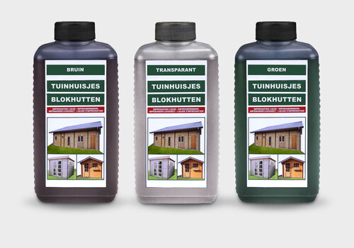 Hout impregneer middel van HOUTvakman.be - impregneermiddel voor tuinhout in diverse kleuren - Hoogwaardige impregnant voor hout - voordelig online!