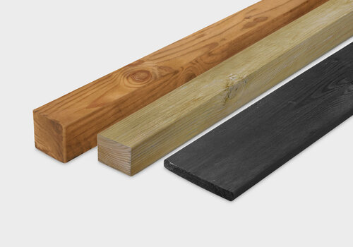 Alle grenenhouten latten van HOUTvakman.be - Onze complete collectie grenen latjes - Altijd de juiste houten lat voor uw nieuwe buiten/tuin project! 