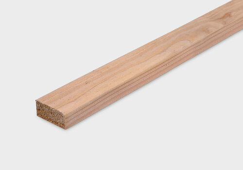 Alle onbehandelde houten latten van HOUTvakman.be - diverse houtsoorten - voor binnen & buiten - Unieke collectie, altijd voordelig online! 