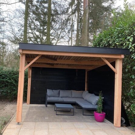 Douglas balk - 120x120 mm - ruw / fijnbezaagd - balk voor buiten - douglashout AD 20-25%