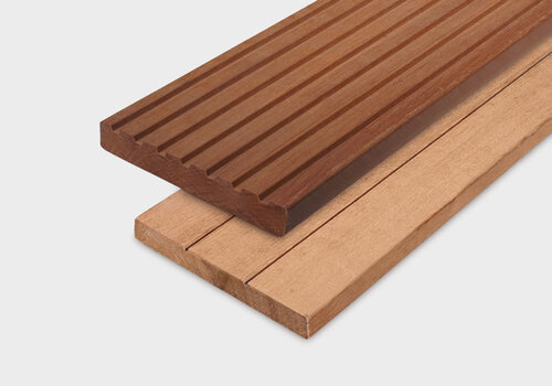 Onze houten terrasplanken - onderverdeeld per vochtpercentage - bij HOUTvakman.be - vlonderplanken van vers (ad), (terug)gedroogd (kd) & droog (kd) hout! 