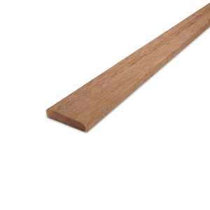 Keruing lat - 16x70 mm - geschaafd - KD